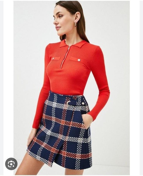 Women Karen Millen Skirt Multicolor 40 / L / 48 #9RPX