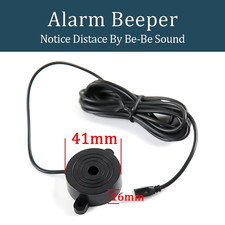 Car Parking Sensor Kit 4 Sensors Reverse Backup Radar Buzzer Alert 12V 22mm — image 2