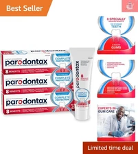 3-Pack Complete Protection Toothpaste - Prevent Gum Bleeding, Fresh Mint Flavor