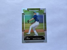 2024 Three And Two Brock Porter 44/49 Silver Texas Rangers Prospect