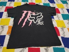 Monster Energy Drink x Fox Racing Mens Fader Ricky Carmichael T-Shirt