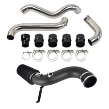 For 13-16 GMC Chevy 6.6 6.6L LML Duramax Intercooler Pipe & Cold Air Intake Kit