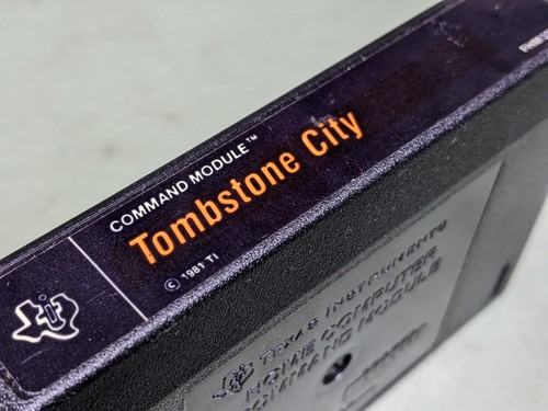 Tombstone City TI-99 Cartridge Only - Picture 3 of 3