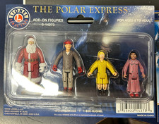 Lionel 6-14273 O Polar Express Add-On Christmas & Winter Figures (Set of 4) MINT