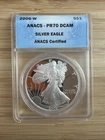 2006-W American Silver Eagle $1 Proof PR 70 DCAM ANACS