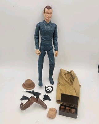 Vintage Marx Double Agent Mike Hazard Figure with Accessories
