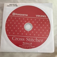 Husqvarna Viking Embroidery Software CD Cross...