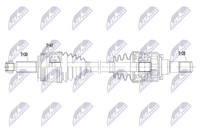 NTY Antriebswelle NPW-HY-672 FüR Hyundai