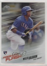 2018 Topps Chrome Freshman Flash Willie Calhoun #13 fx2
