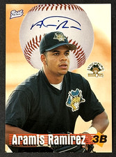 1997 BEST AUTO ARAMIS RAMIREZ SIGNED AUTOGRAPH ROOKIE CARD RC /250. rookie card picture
