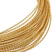 BENECREAT 20 Gauge 23Ft Tarnish Resistant Brass Craft 20 Gauge, Raw Twist 