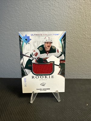 2021 Ultimate Collection - Calen Addison - Player Worn Rookie Jersey (RC, MEM)