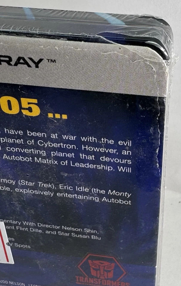 The Transformers: The Movie - New/Sealed Steelbook 4K Blu-ray - READ DESCRIPTION - Image 4 of 4