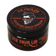 Fix Your Lid Extreme Hold Hair Pomade for Men - High Shine Water Based Hair Gel