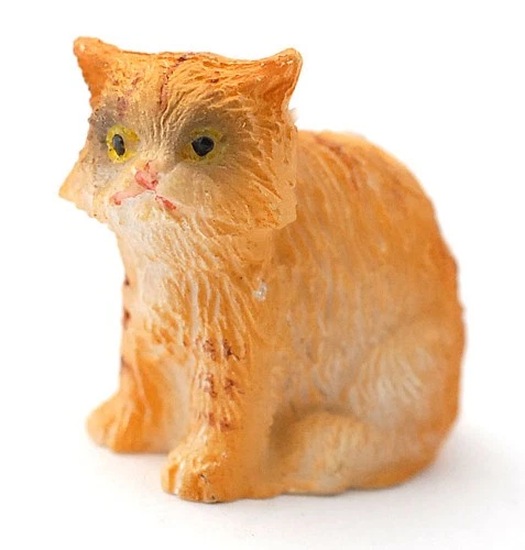 DOLLS HOUSE EMPORIUM Dolls House 2595 gatto seduto, scala 1:12 per casa delle bambole