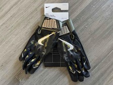 NEW NIKE ALPHA VARSITY BATTING GLOVES CAMO ARMY GREEN/BLACK N1004379-338 MEDIUM
