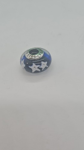 Pandora Starry Night Sky Murano Glass Charm. S925ale - Picture 3 of 6