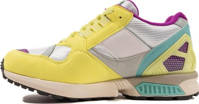 Adidas ZX 9000 White Yellow Blue Black Purple GY4680 Sneaker
