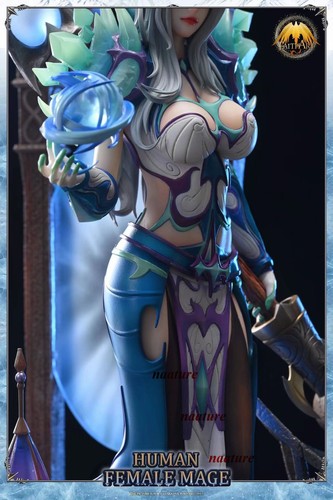 FAITH ART Studio T3 Human Female Mage LED 1/4 Resin Model Figurine Statues H48cm - Picture 8 of 12