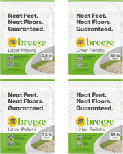 Breeze Cat Breeze Litter Pellets, 3.5 LB Pack of 4 
