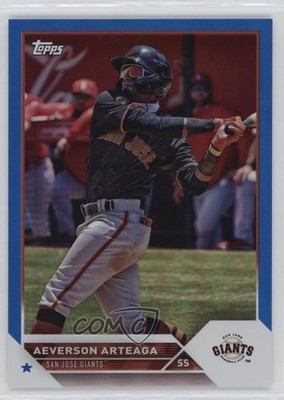 2023 Topps Pro Debut Blue Foil 112/150 Aeverson Arteaga #PD-93 06l3