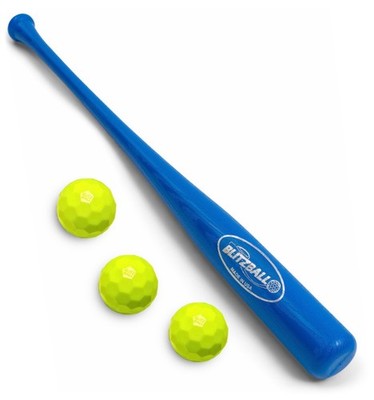 BLITZBALL Starter Pack - Includes (3) Official Brand Balls & (1) Power Bat - ...