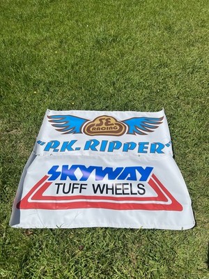LOT OF 2 SKYWAY TUFF WHEELS With P.K RIPPE POSTER Se Racing