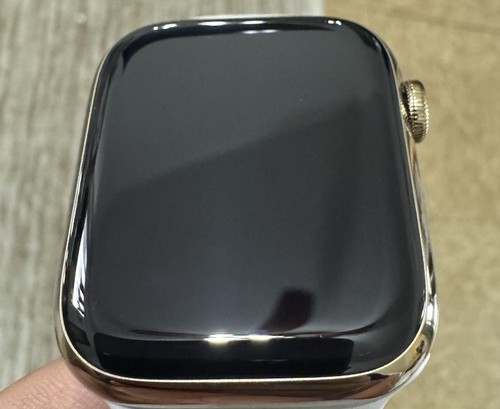 Apple Watch Series 7 Stainless Steel 45mm Gold - Photo 10 sur 11