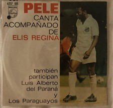 FOOTBALL -BRASILE PELE' disco 45 giri anno 1970