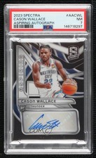 2023-24 Panini Spectra Aspiring Auto /75 Cason Wallace #AA-CWL PSA 7 Auto 0h4k