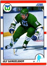 1990-91 Score Hottest and Rising Stars #64 Ulf Samuelsson