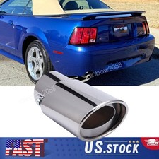 Car 38-54mm Stainlesssteel Rear Exhaust Pipe Tail Muffler For Ford Mustang Gt
