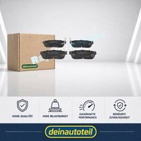 Bremsbelagsatz, Scheibenbremse Hinten RAP Brakes R-P0993 FüR Infiniti