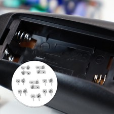 1 Set Battery Contact Batteries Metal Spring Battery Spring Contact Plate for