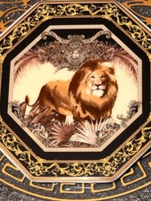 VERSACE Lion Medusa coaster Set of 2  Rosenthal  new  SALE