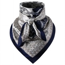 35 Inch Wild Rag Cowboy Bandana Scarves for Men, Large Neckerchief Silk Feel ...