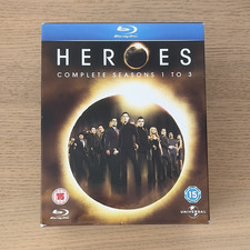 Universal Heroes Blu-ray Box Set (15) Complete Seasons 1-3 Region B Subs