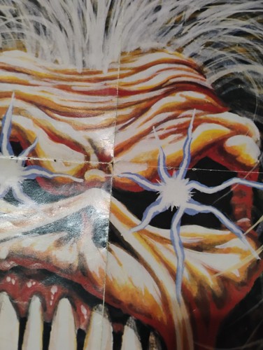 Iron Maiden - Eddie Rips poster vintage concerto tour heavy death rock metal - Foto 6 di 12