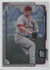 2015 Bowman Chrome Prospects Refractor 17/499 Corey Littrell #BCP53 1s7