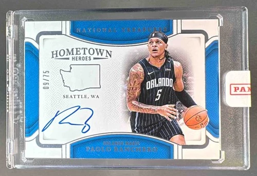 Paolo Banchero 2024 National Treasures Hometown Heroes Auto 9/75