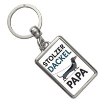 Stolzer Dackel Papa SchlüSselanhäNger