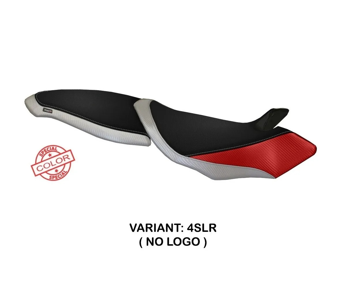 Seat cover Cesenatico SColor Silver-Red TPZ MV AGUSTA BRUTALE 989 2004 2011 pI
