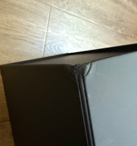 NUEVO Chanel Vacío Grande Regalo Caja Negra Para Bolso 16” x 12” x 7” - Imagen 6 de 7