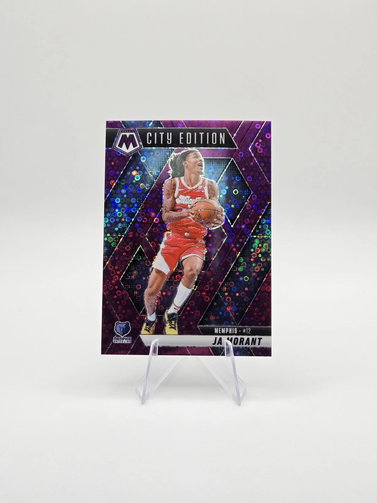 2024-25 Mosaic Fast Break Ja Morant #281 Purple Mosaic /50