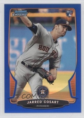 2013 Bowman Draft Chrome Blue Refractor 37/99 Jarred Cosart #36 0c5