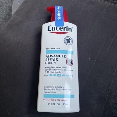 Eucerin advanced repair lotion for very dry skin 500ml/16.9oz