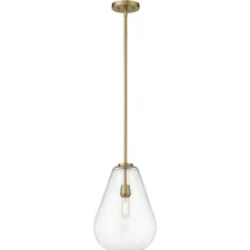 Z-Lite 488P12-OBR Ayra 1 Light 12 inch Olde Brass Pendant Ceiling Light