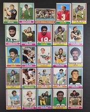 1974 Topps Football Set Break 25 Cards