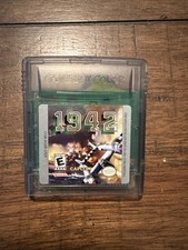 1942 (Nintendo Game Boy Color, 2000) GameBoy Authentic Cartridge Only Tested