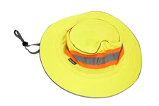 Portwest Hi Vis Ranger Hat Fitted Mens L/XL Yellow Safety Reflective Work Gear